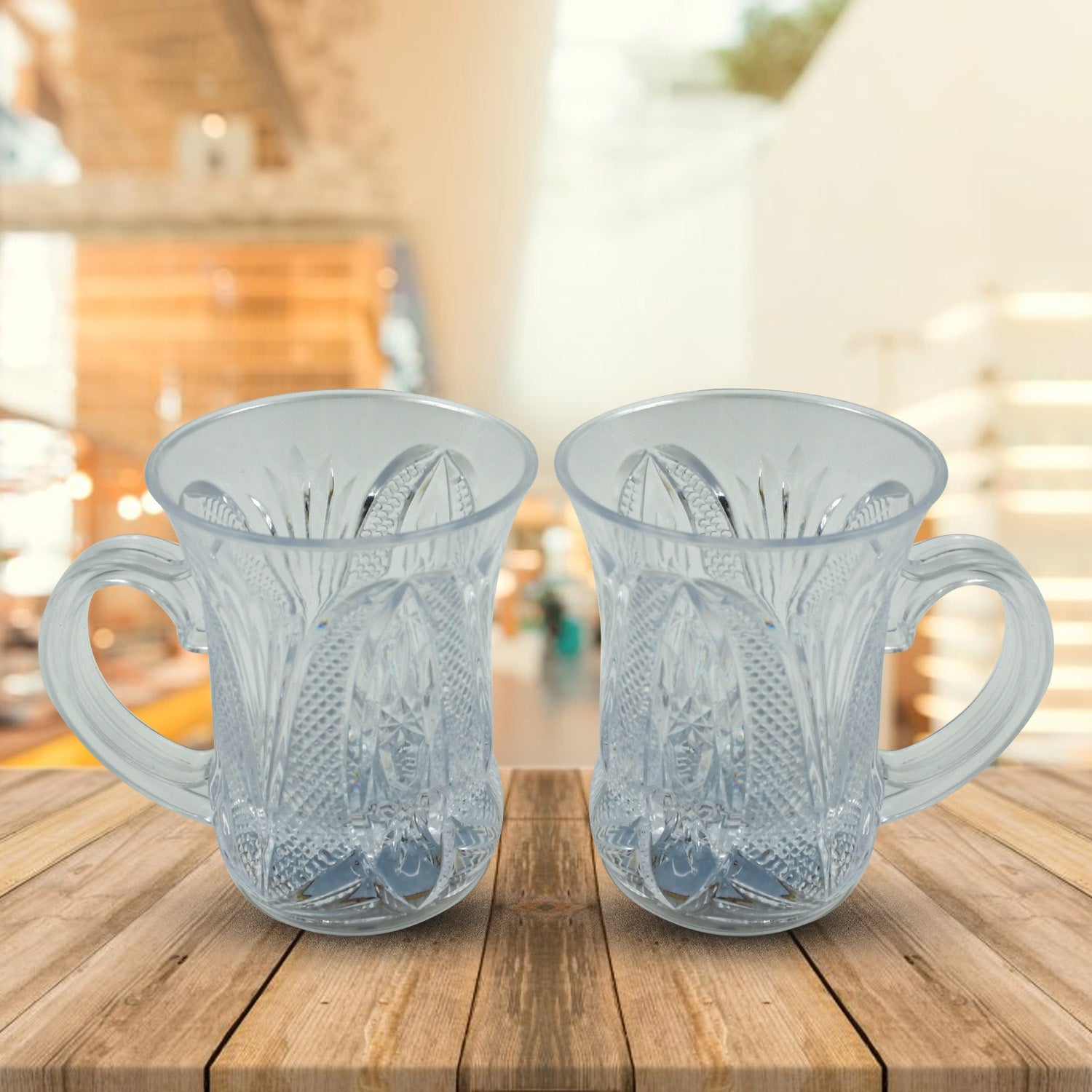 4727 Flashing Cup LED Water Sensor Light up Cup with Handle for Home Kitchen Fun Luminous Water Cup, Party / Birthday / Nightclub / Christmas / Disco Entertainment Cup (2 Pcs Set) 4727 Flashing Cup LED Water Sensor Light up Cup with Handle for Home Kitchen Fun Luminous Water Cup, Party / Birthday / Nightclub / Christmas / Disco Entertainment Cup (2 Pcs Set)